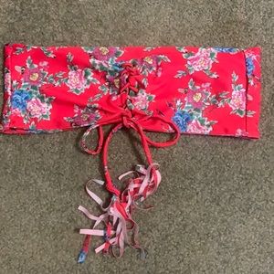 bandeau bathing suit top